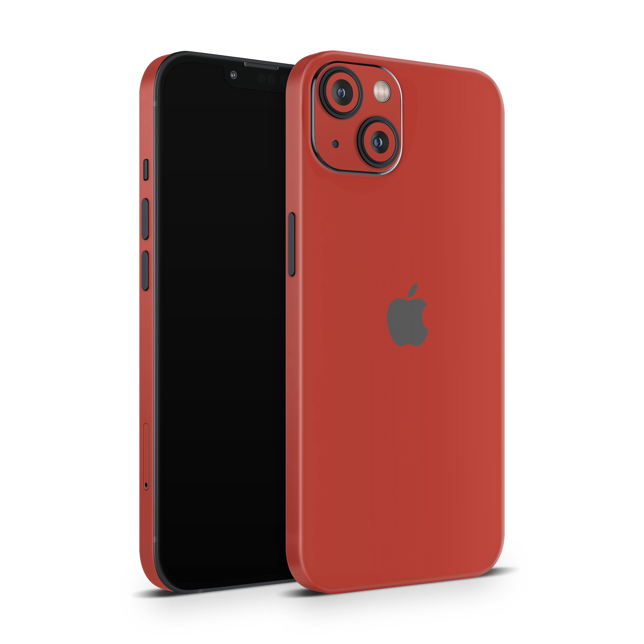 Cherry Red Apple iPhone Decal Skins
