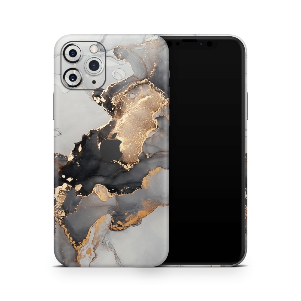 Black Marble Apple iPhone Decal Skins