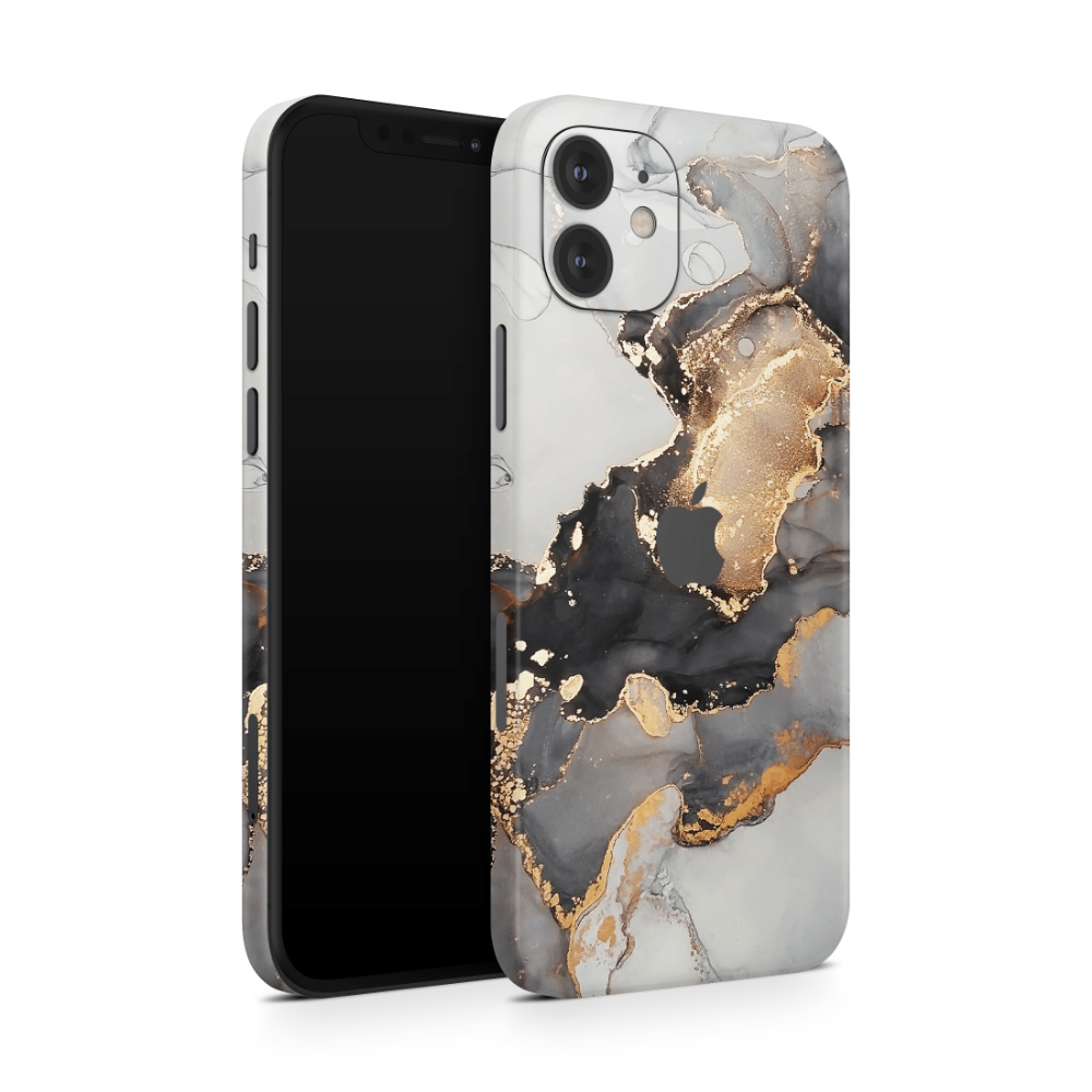 Black Marble Apple iPhone Decal Skins