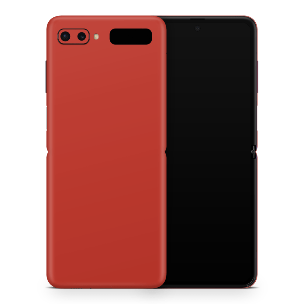 Cherry Red Samsung Galaxy Z Flip / Fold Decal Skins