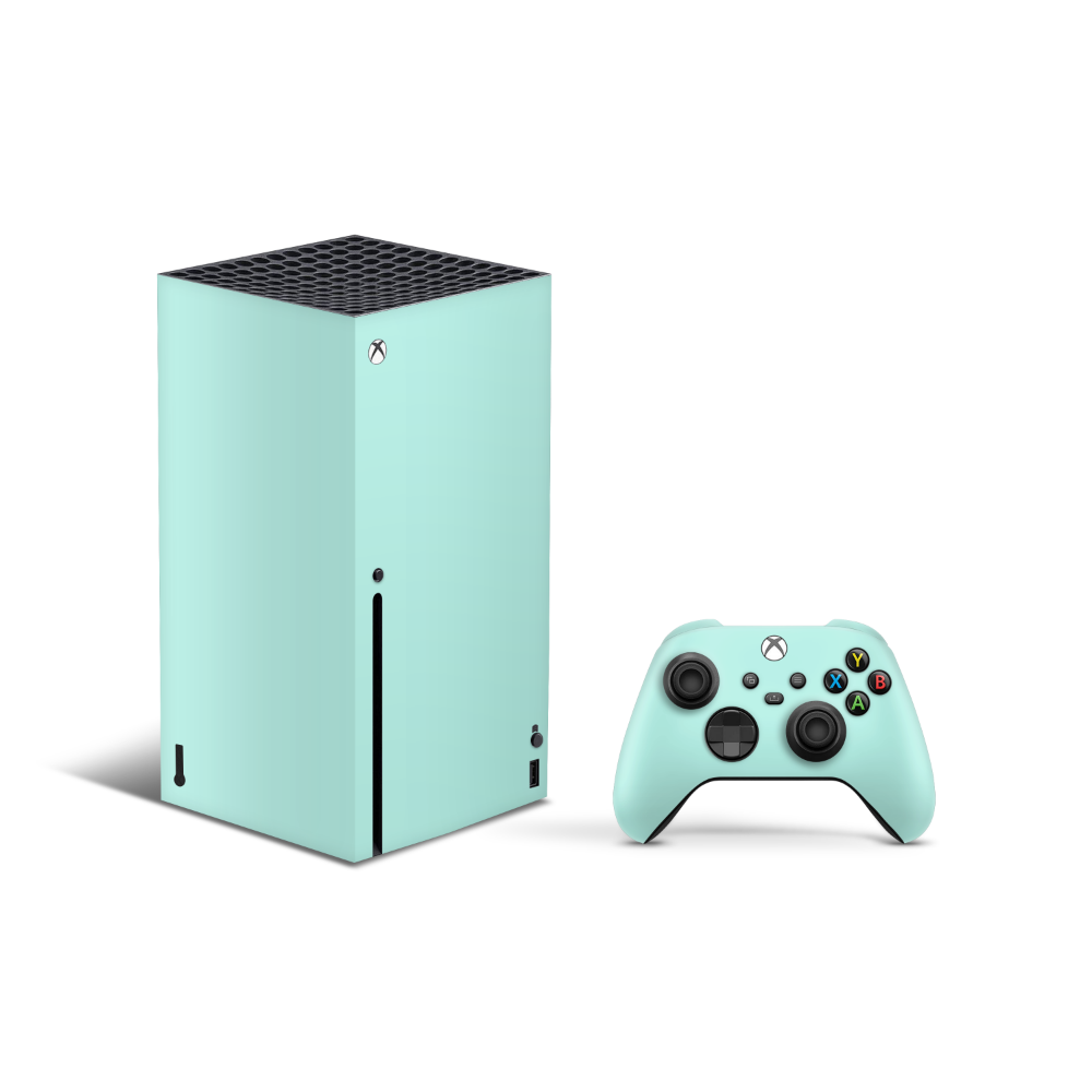 Cool Mint Xbox Series X Decal Skin