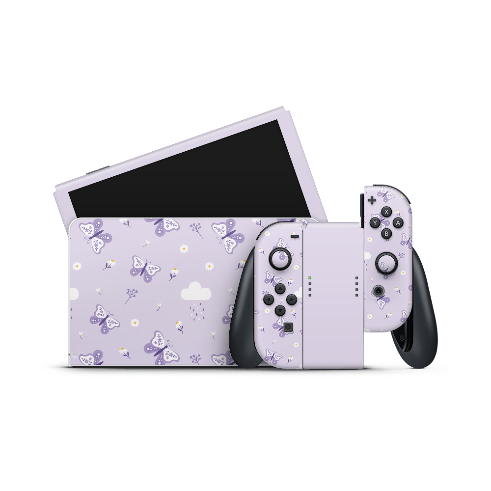 Butterfly Dreams Nintendo Switch OLED Decal Skin