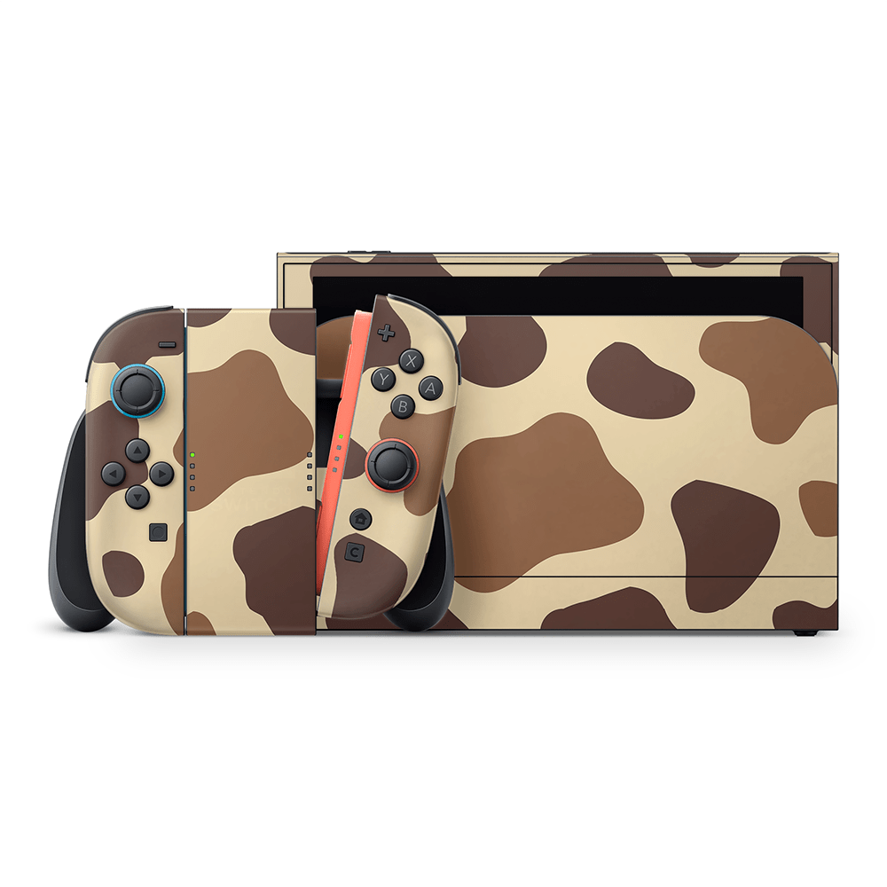Chocolate Moo Moo Nintendo Switch 2 Decal Skin