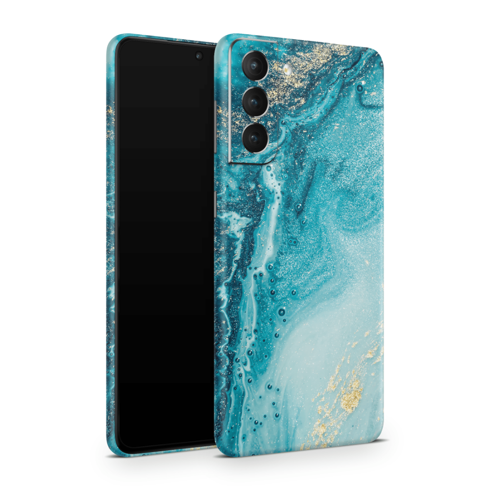 Aqua Beach Samsung Galaxy S Decal Skins