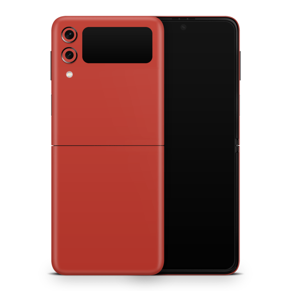 Cherry Red Samsung Galaxy Z Flip / Fold Decal Skins