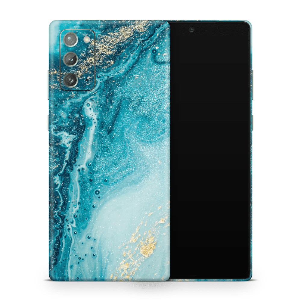 Aqua Beach Samsung Galaxy Note Decal Skins