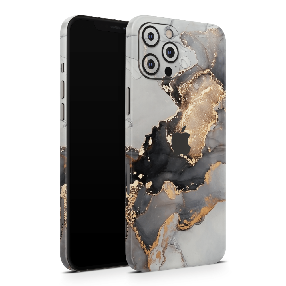 Black Marble Apple iPhone Decal Skins