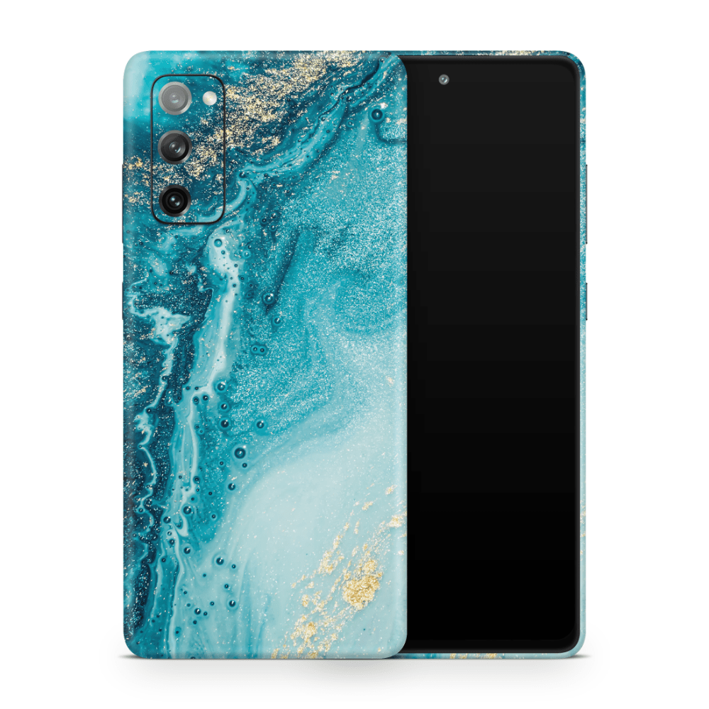 Aqua Beach Samsung Galaxy S Decal Skins