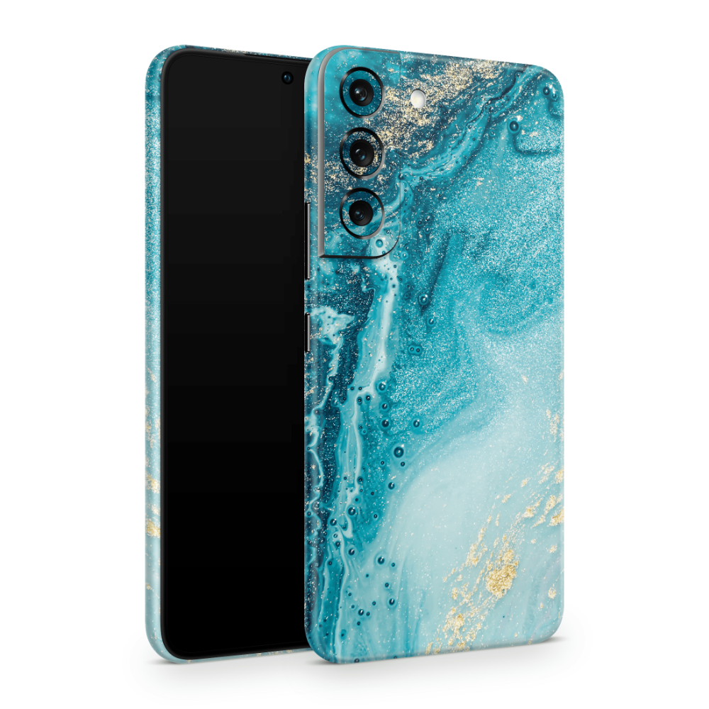 Aqua Beach Samsung Galaxy S Decal Skins