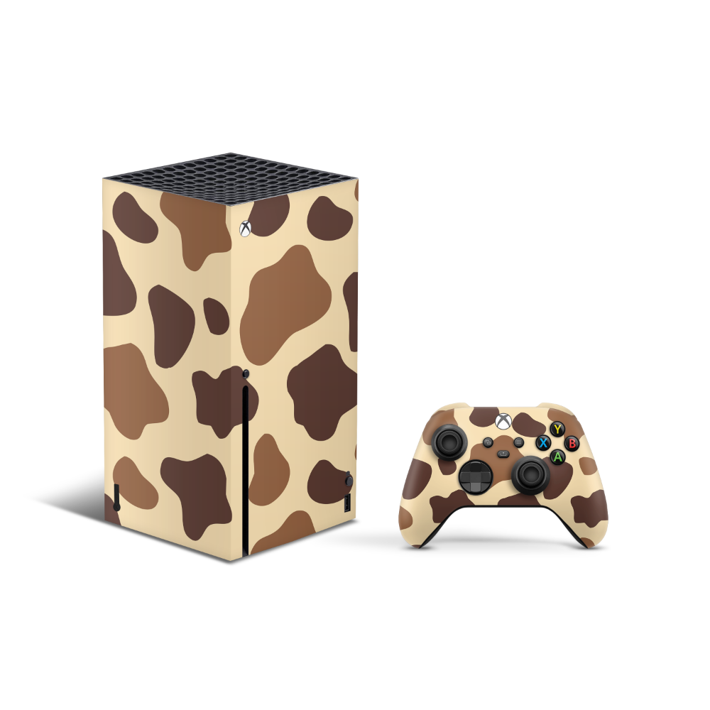 Chocolate Moo Moo Xbox Series X Decal Skin