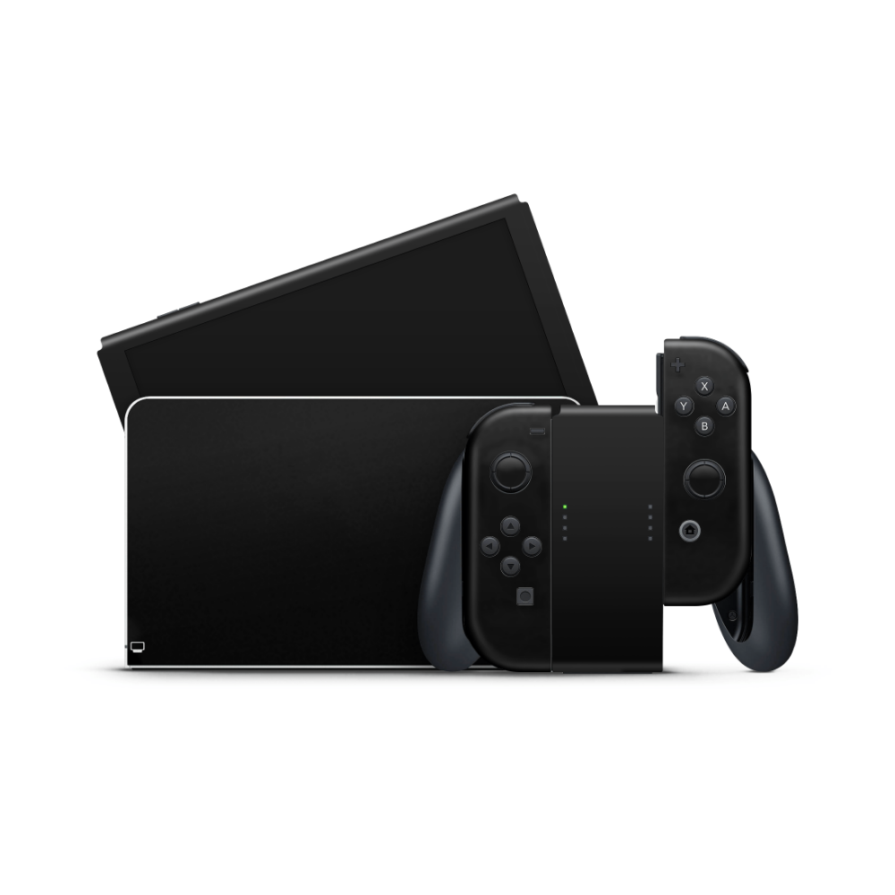 Blackout Nintendo Switch OLED Decal Skin
