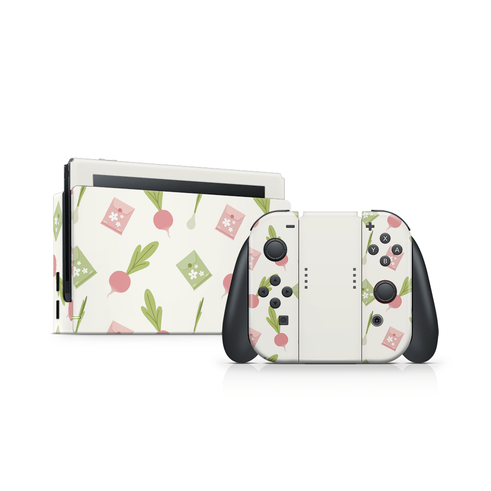Budding Sprouts Nintendo Switch Decal Skin