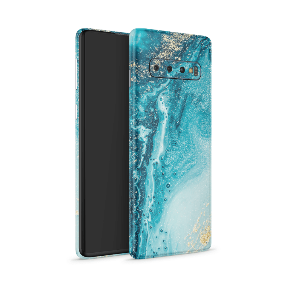 Aqua Beach Samsung Galaxy S Decal Skins