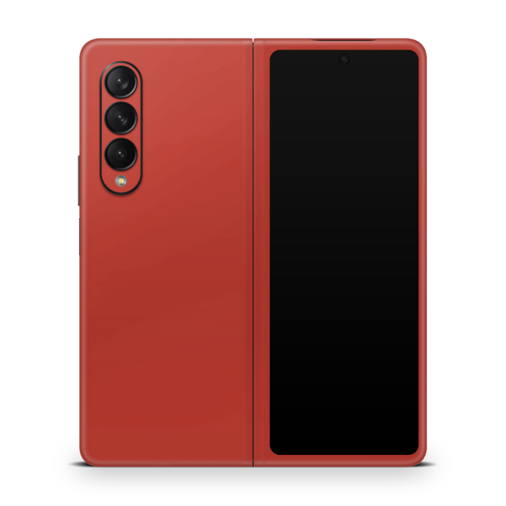 Cherry Red Samsung Galaxy Z Flip / Fold Decal Skins