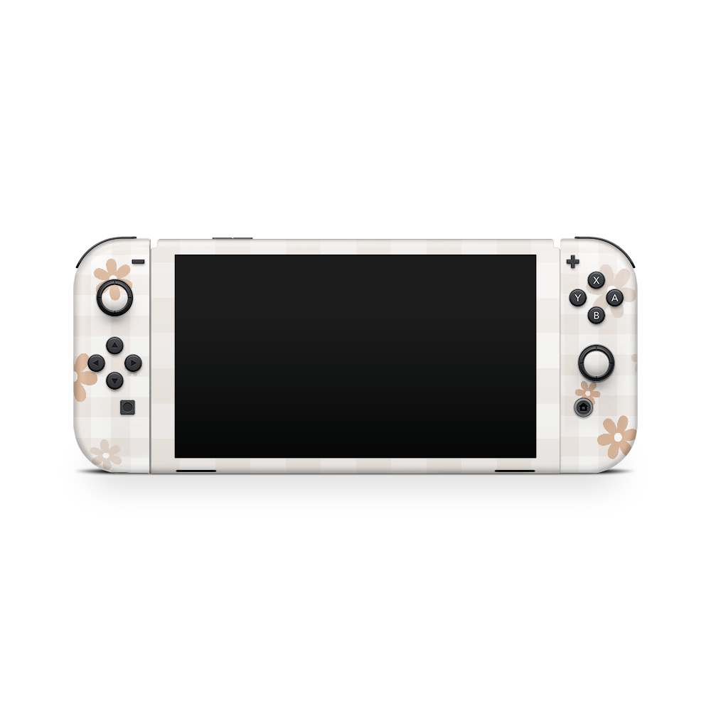 Cozy Meadows Nintendo Switch OLED Decal Skin