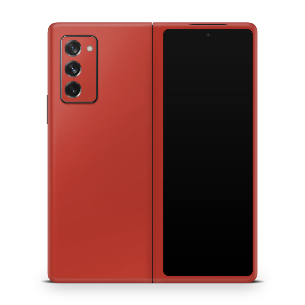 Cherry Red Samsung Galaxy Z Flip / Fold Decal Skins