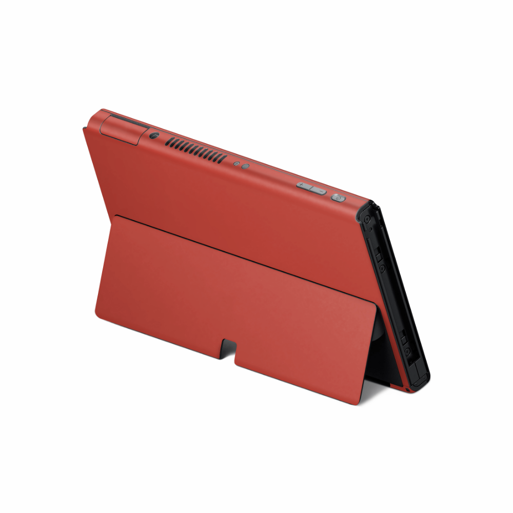 Cherry Red Nintendo Switch OLED Decal Skin