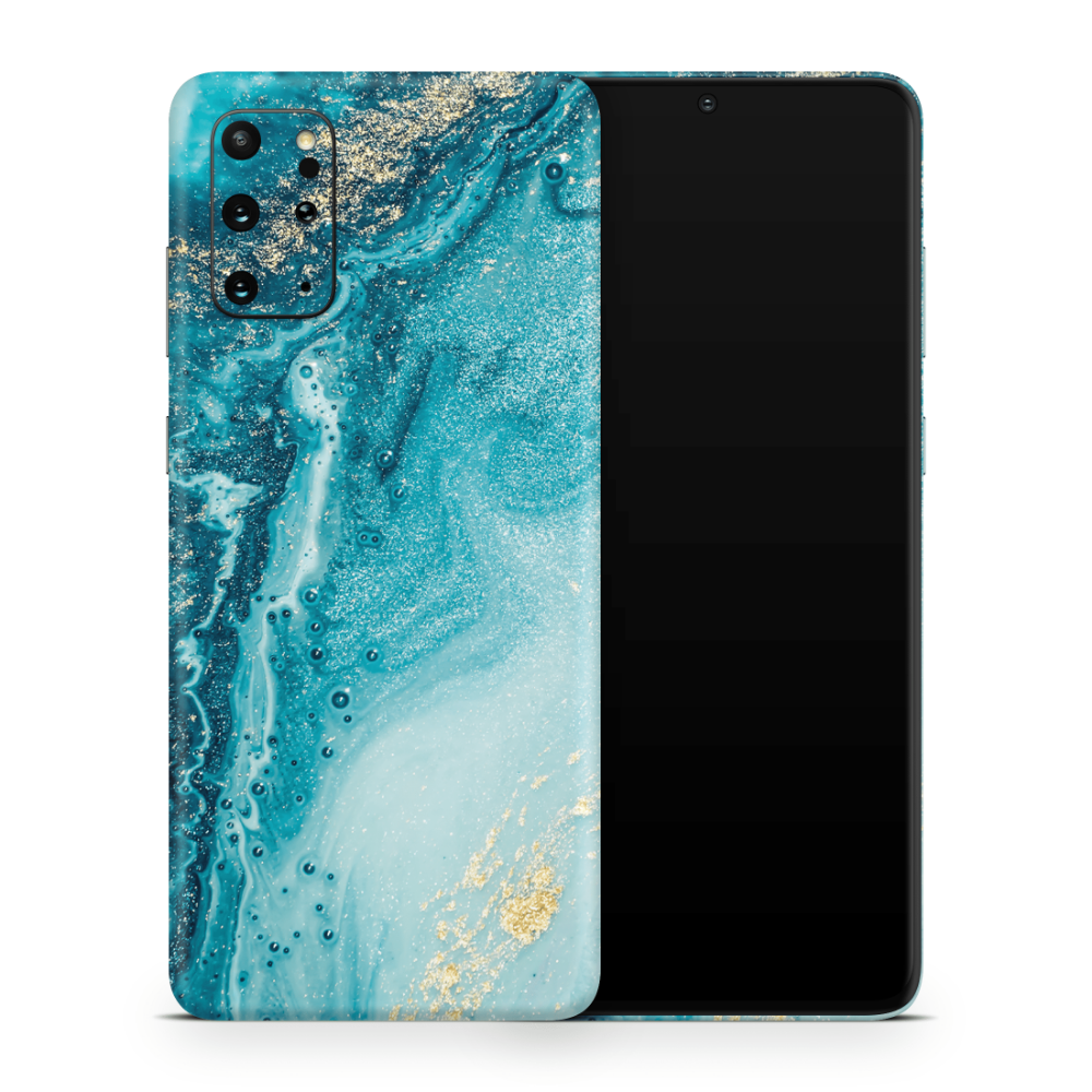 Aqua Beach Samsung Galaxy S Decal Skins