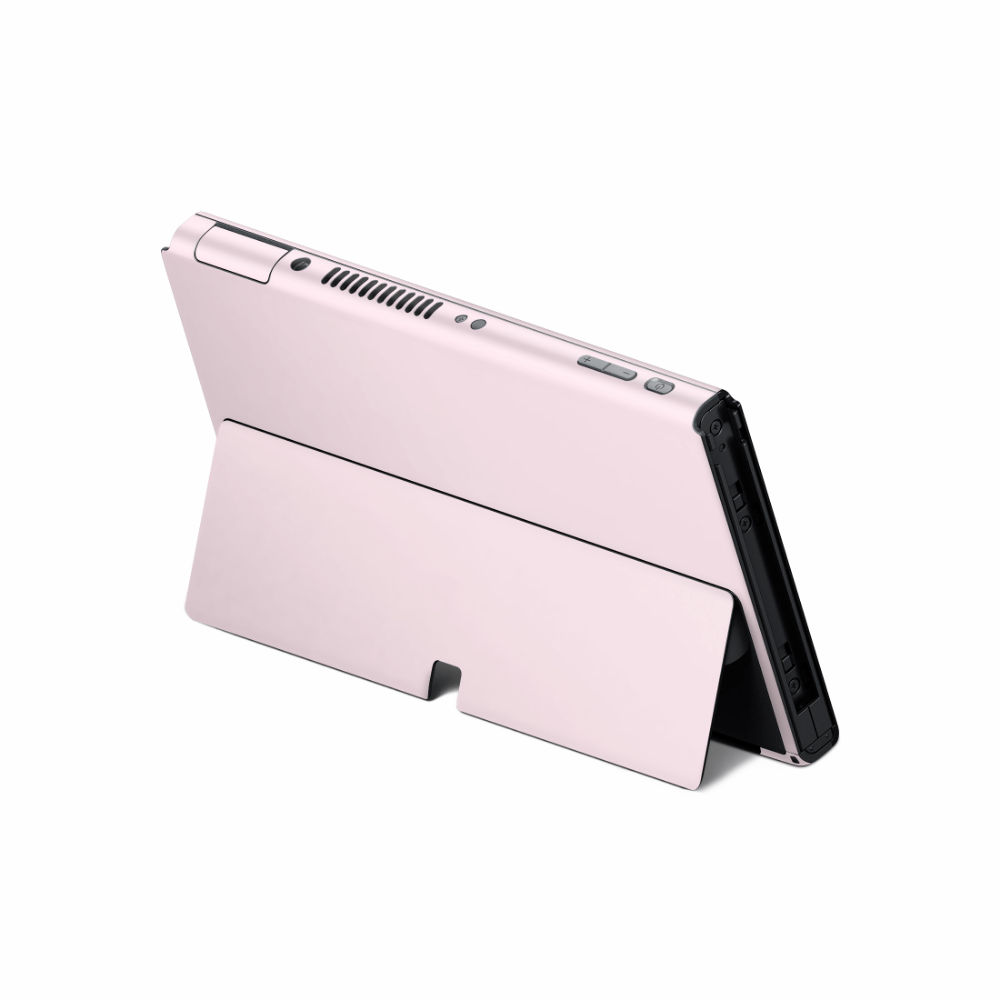 Baby Pink Nintendo Switch OLED Decal Skin