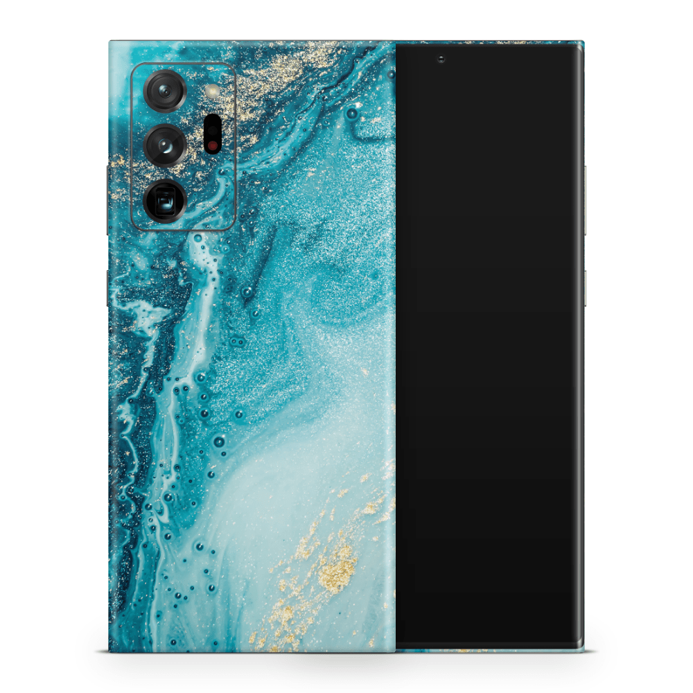 Aqua Beach Samsung Galaxy Note Decal Skins