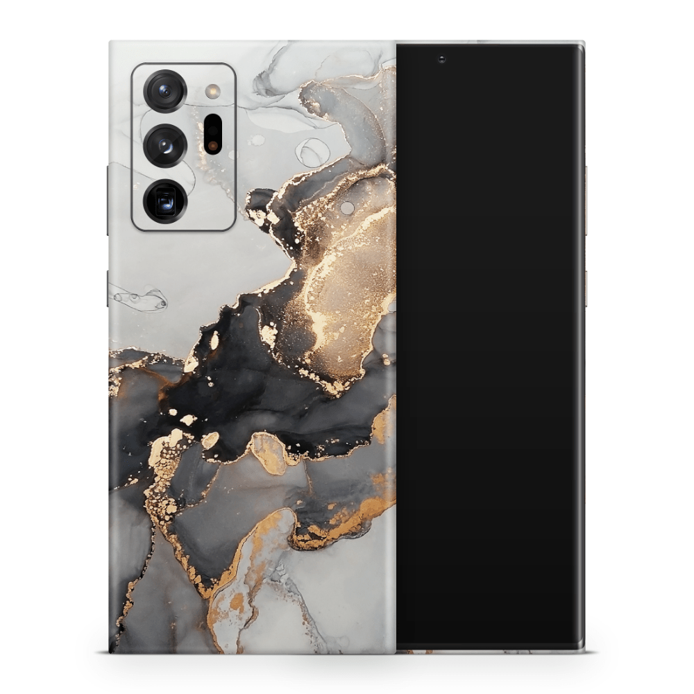 Black Marble Samsung Galaxy Note Decal Skins