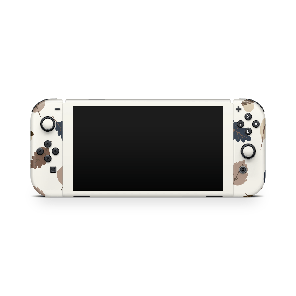 Acorn Season Nintendo Switch OLED Decal Skin