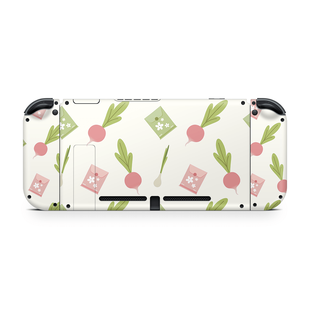 Budding Sprouts Nintendo Switch Decal Skin