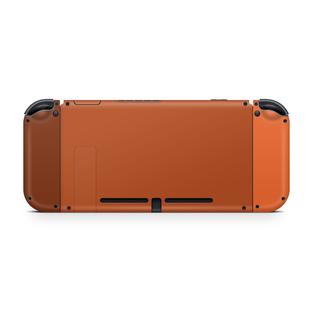 Burnt Orange Nintendo Switch Decal Skin