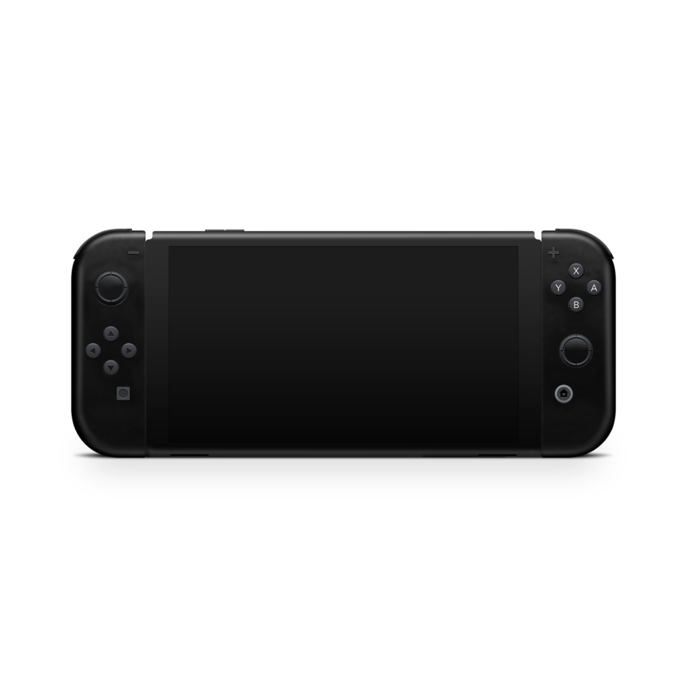 Blackout Nintendo Switch OLED Decal Skin