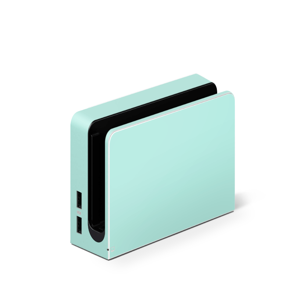 Cool Mint Nintendo Switch OLED Decal Skin