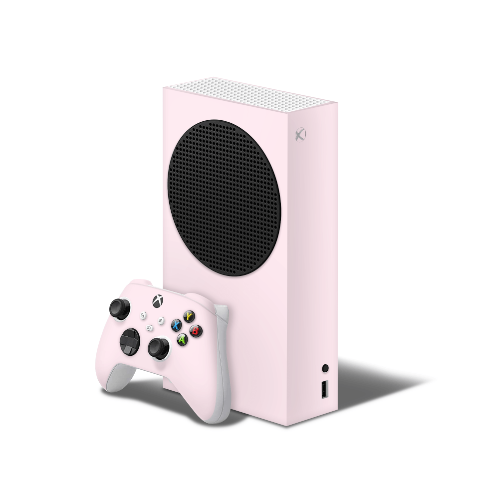 Baby Pink Xbox Series S Decal Skin