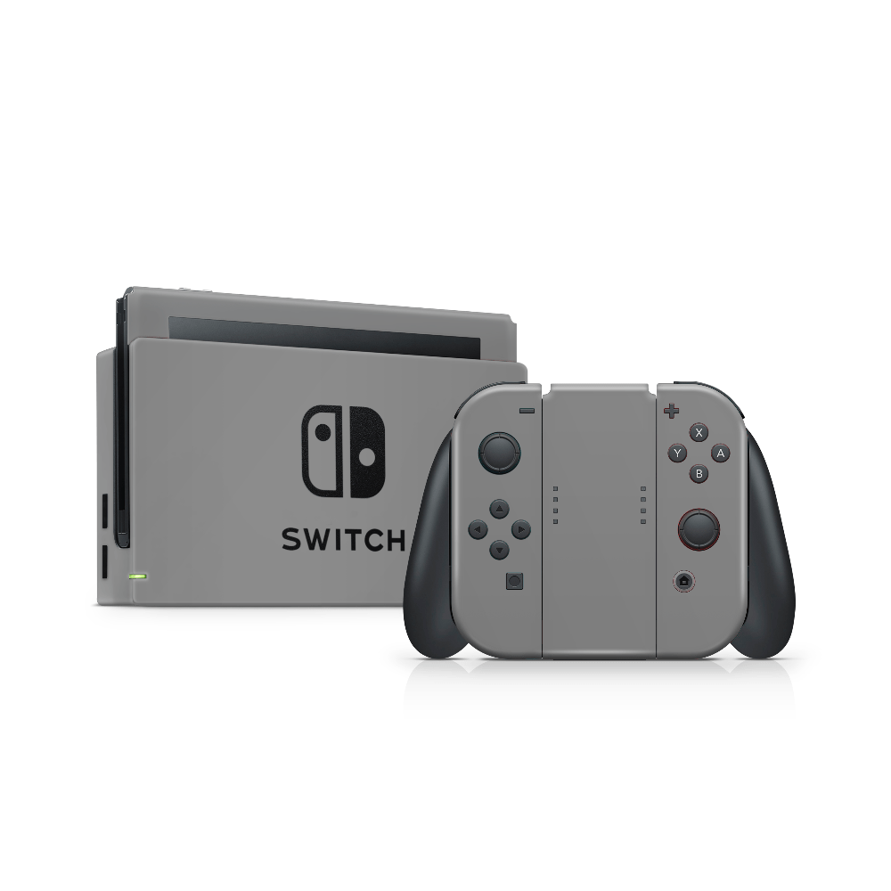 Balanced Grey Nintendo Switch Decal Skin