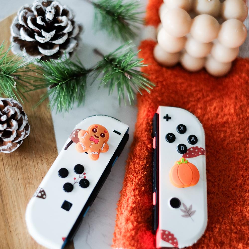 (Limited Time) Cozy Holidays Nintendo Switch Thumb Grips (NOT Compatible w/ Switch 2)