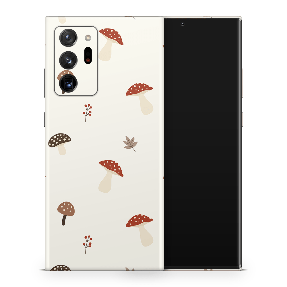 Autumn Mushies Samsung Galaxy Note Decal Skins