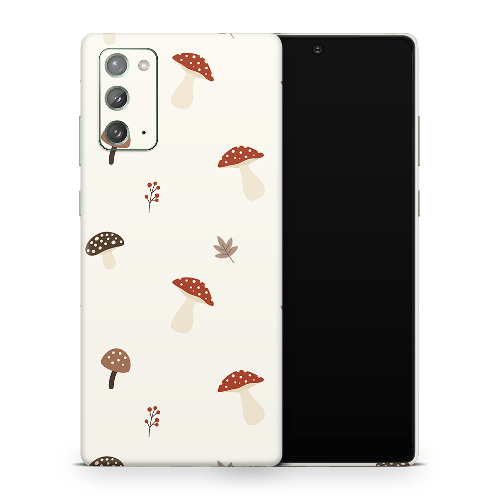 Autumn Mushies Samsung Galaxy Note Decal Skins