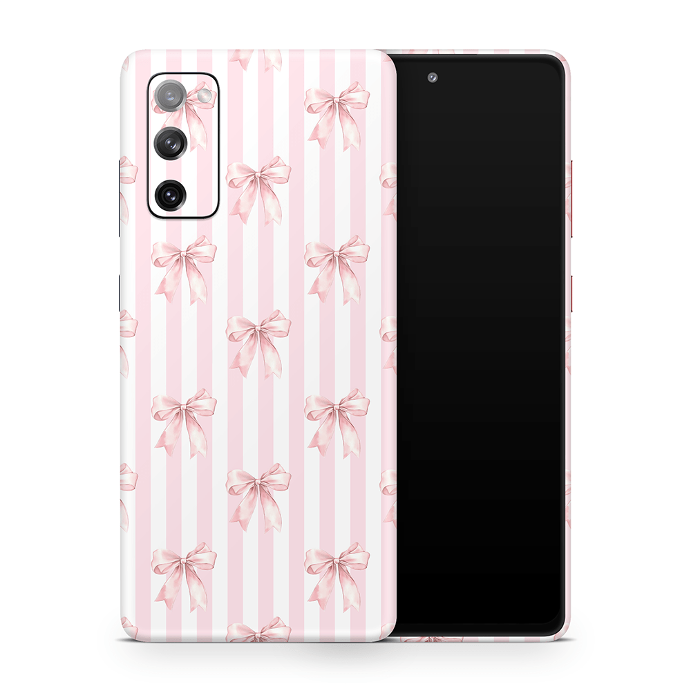Blush Bows Samsung Galaxy S Decal Skins