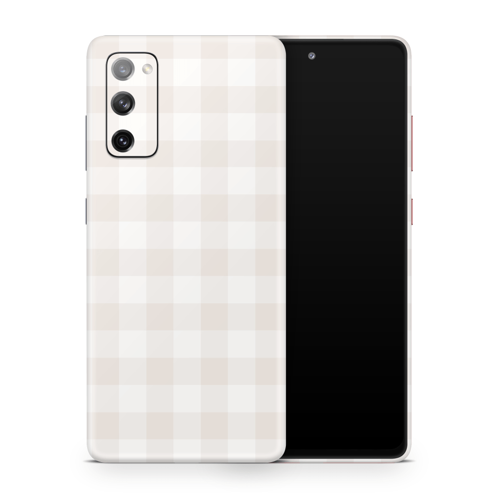 Beige Linen Samsung Galaxy S Decal Skins