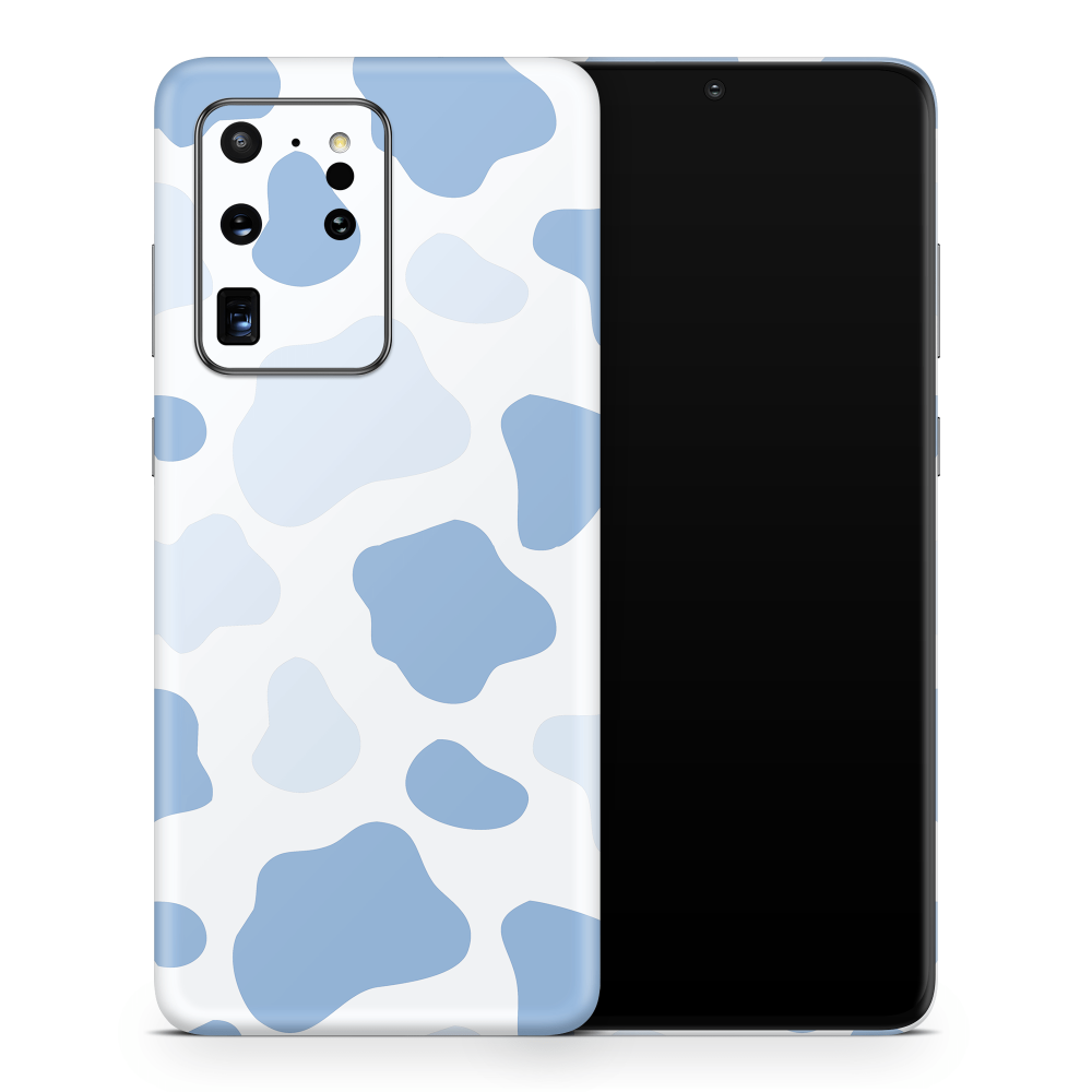 Blueberry Moo Moo Samsung Galaxy S Decal Skins