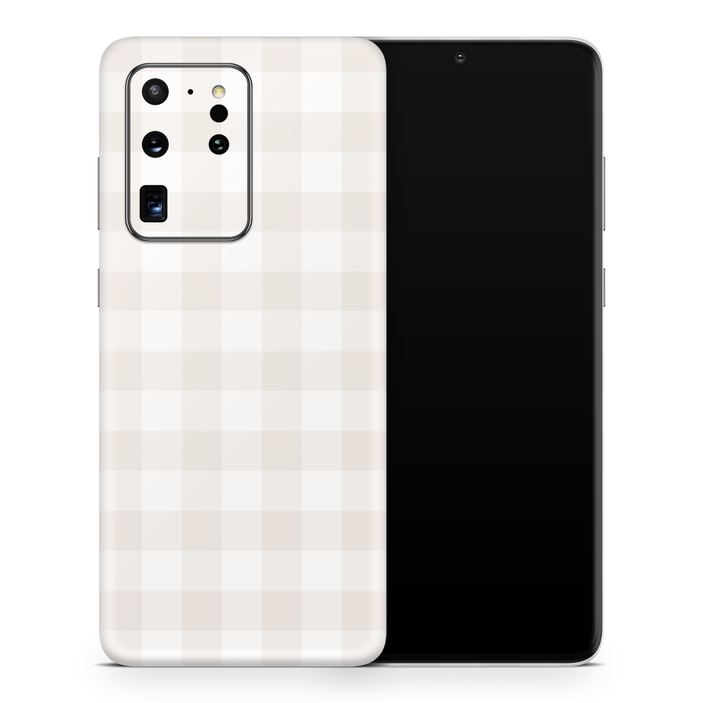 Beige Linen Samsung Galaxy S Decal Skins