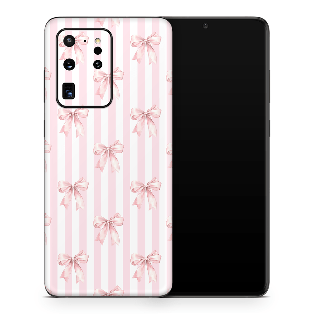 Blush Bows Samsung Galaxy S Decal Skins