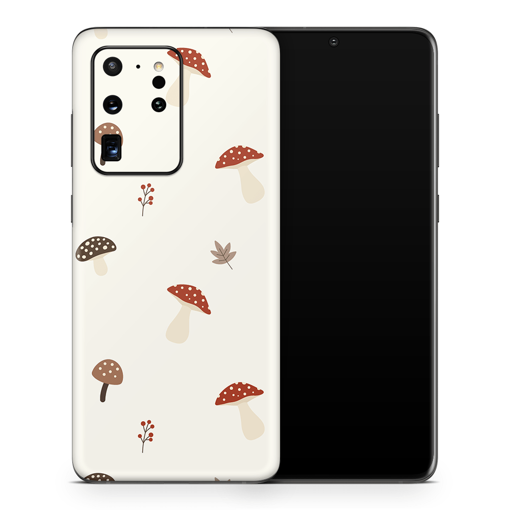 Autumn Mushies Samsung Galaxy S Decal Skins