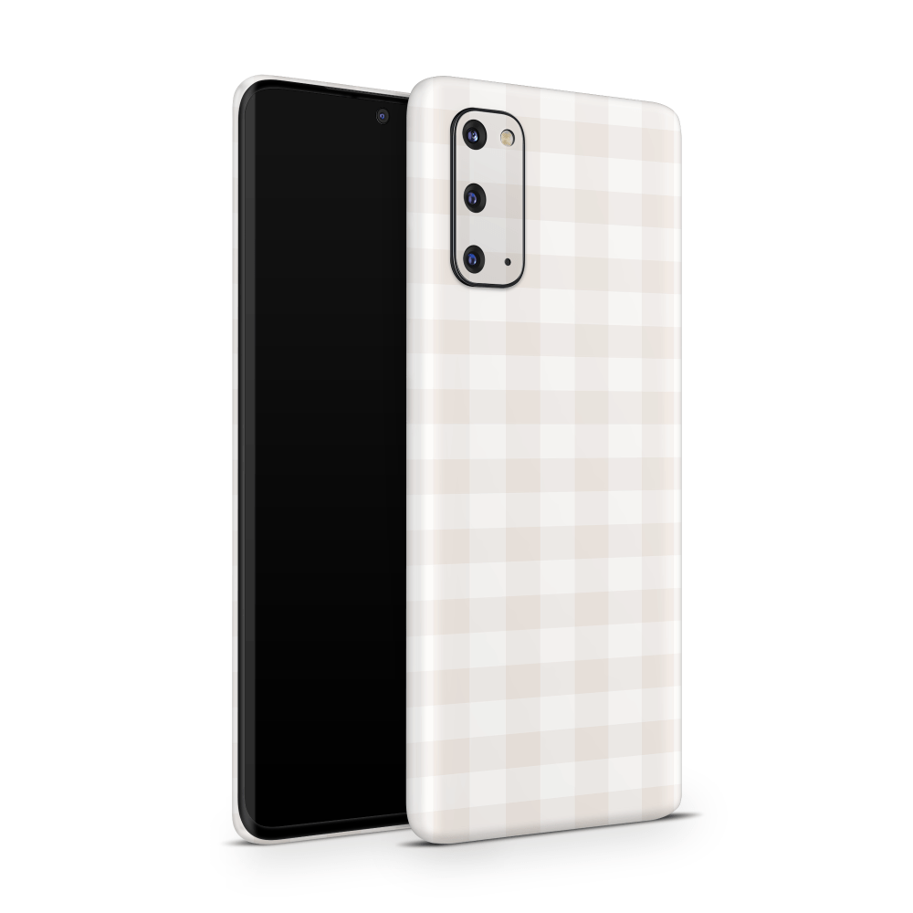 Beige Linen Samsung Galaxy S Decal Skins