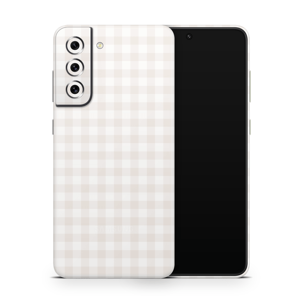 Beige Linen Samsung Galaxy S Decal Skins
