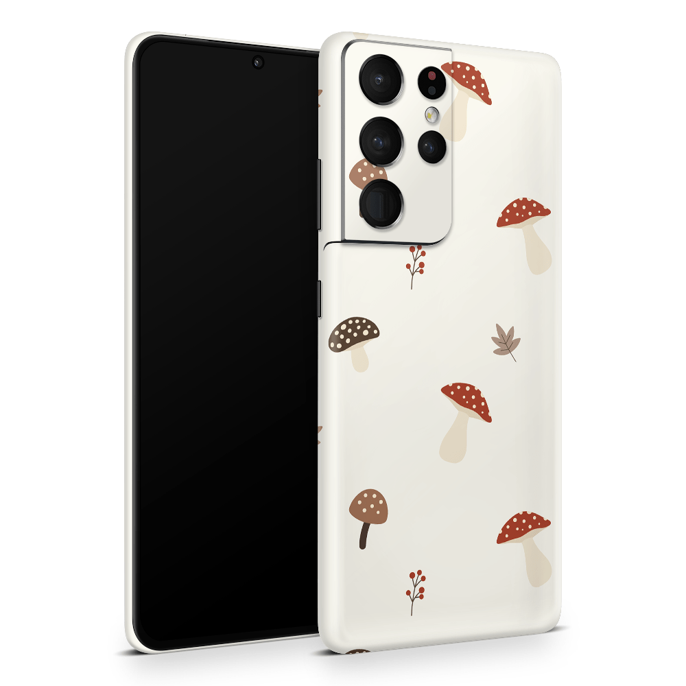 Autumn Mushies Samsung Galaxy S Decal Skins