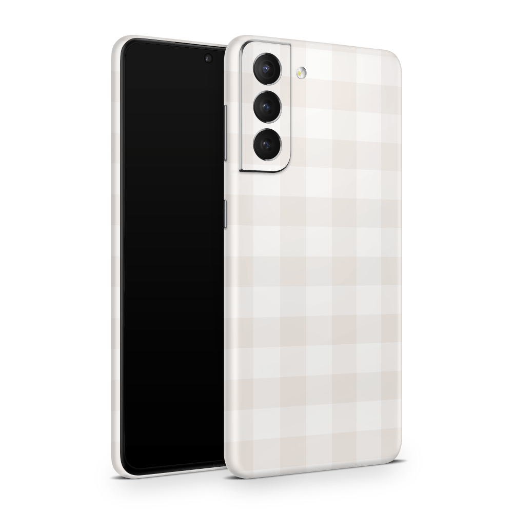 Beige Linen Samsung Galaxy S Decal Skins
