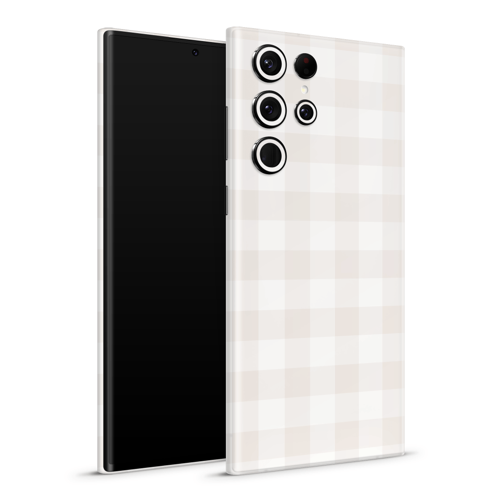 Beige Linen Samsung Galaxy S Decal Skins