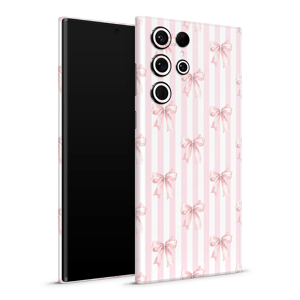 Blush Bows Samsung Galaxy S Decal Skins
