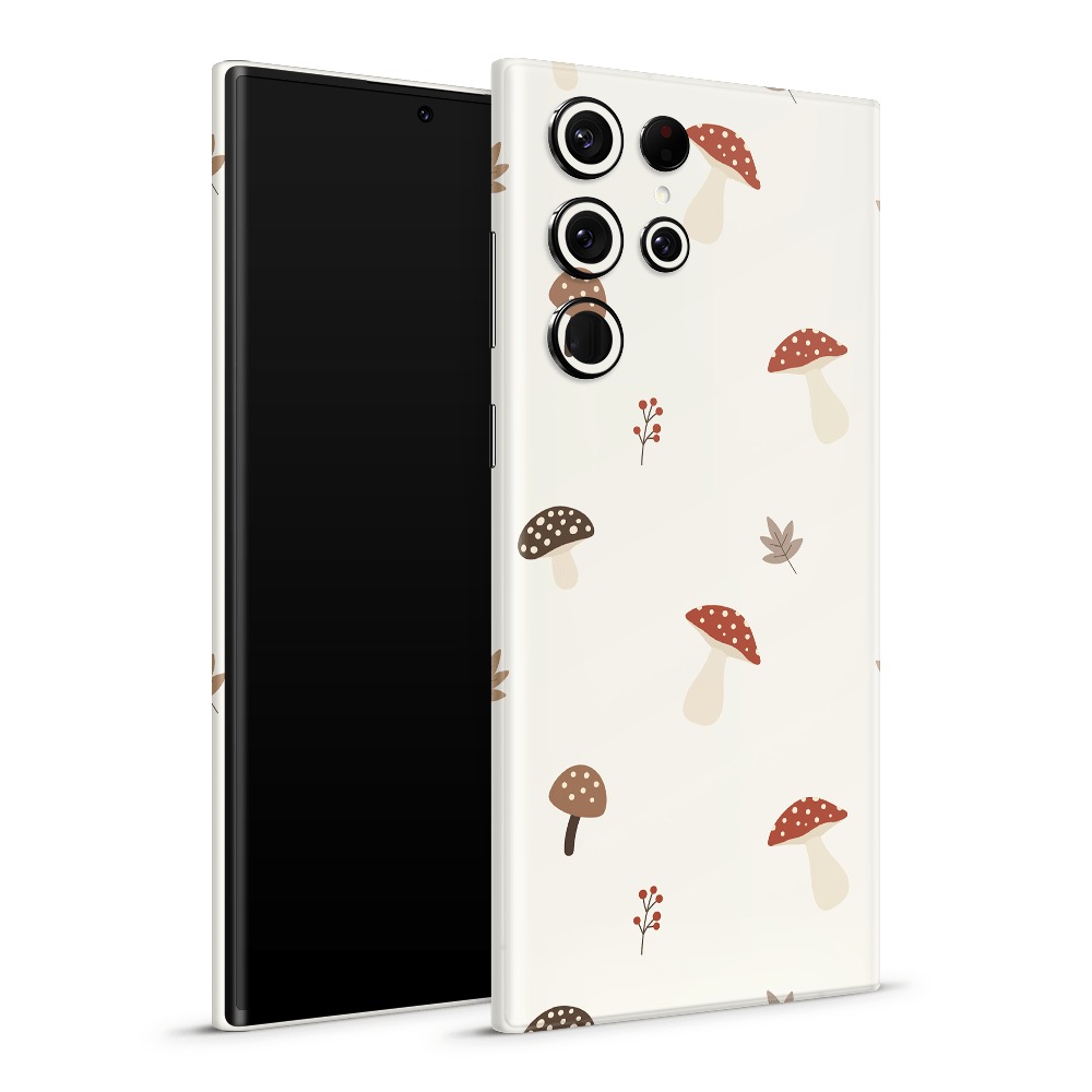 Autumn Mushies Samsung Galaxy S Decal Skins