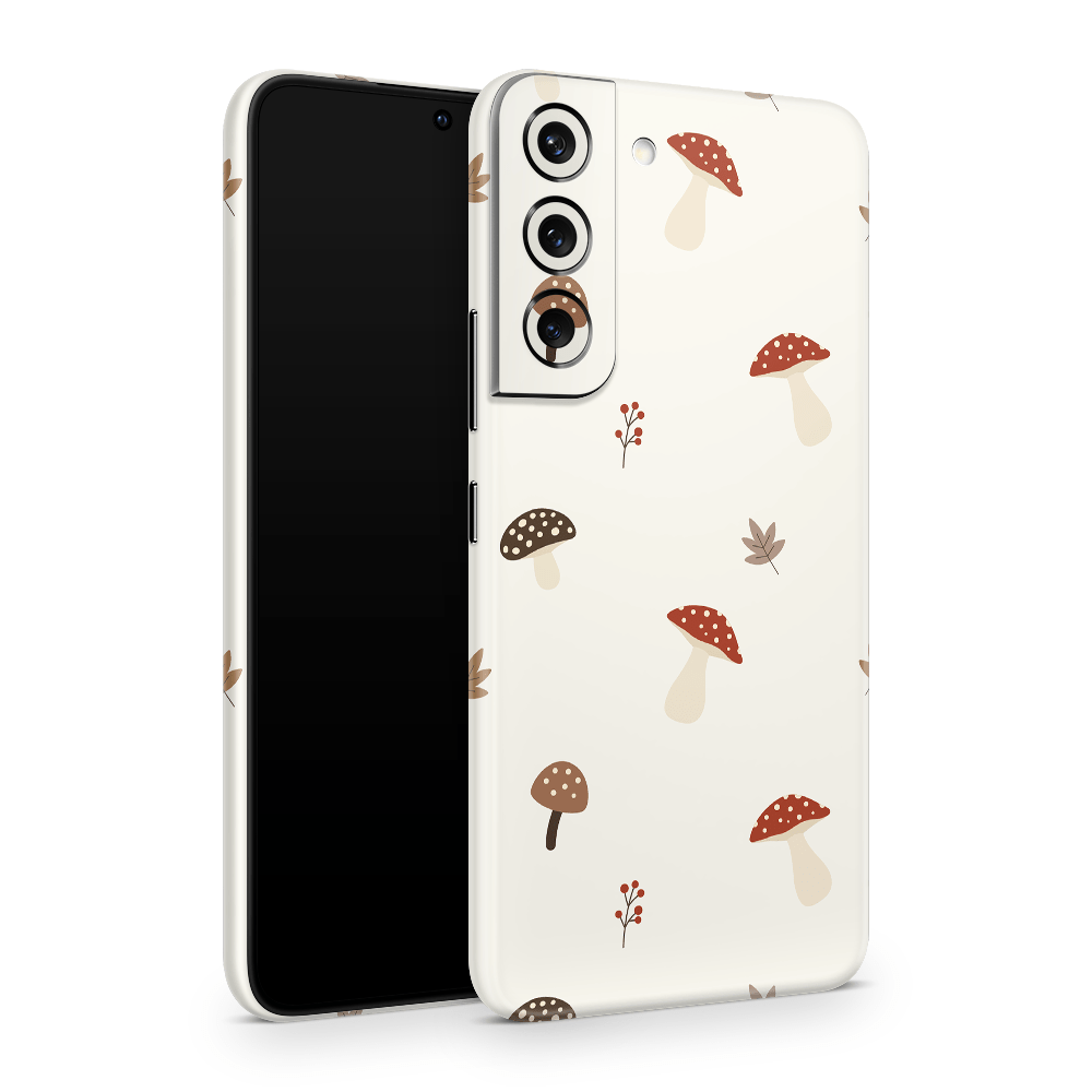 Autumn Mushies Samsung Galaxy S Decal Skins
