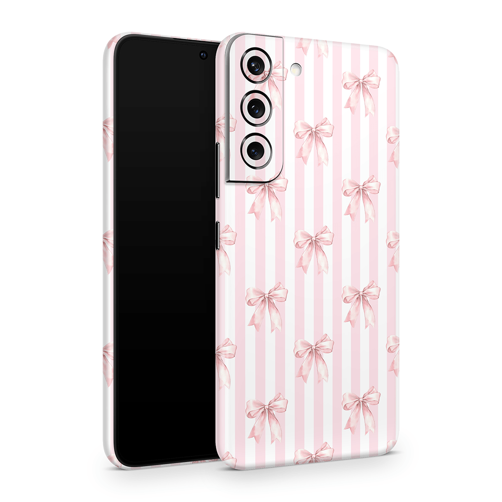 Blush Bows Samsung Galaxy S Decal Skins